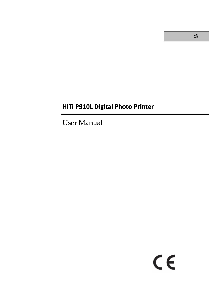 Image de la première page du manuel de l'appareil P910L