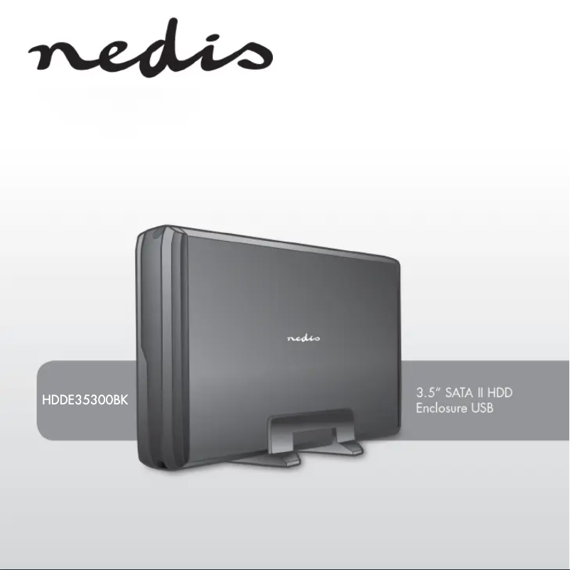 Page 1 of the manual User Manual Nedis HDDE35300BK