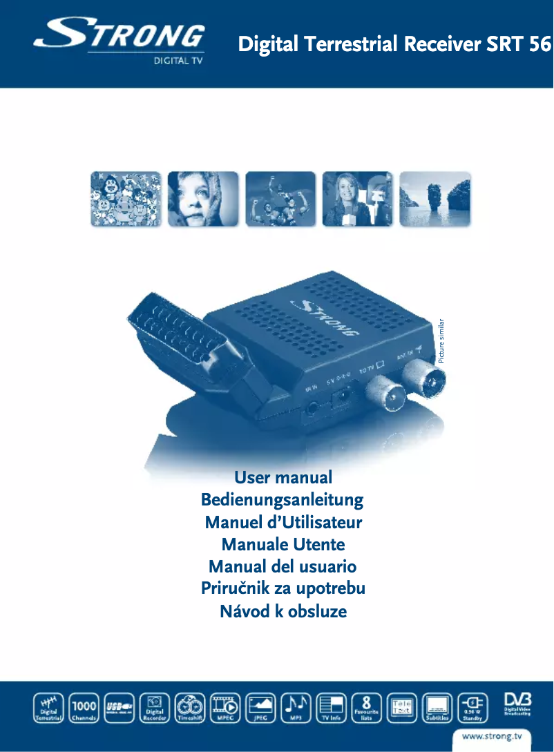 Image de la première page du manuel de l'appareil SRT 56