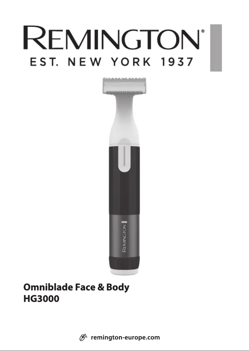 Page 1 de la notice Manuel utilisateur Remington Omniblade HG3000