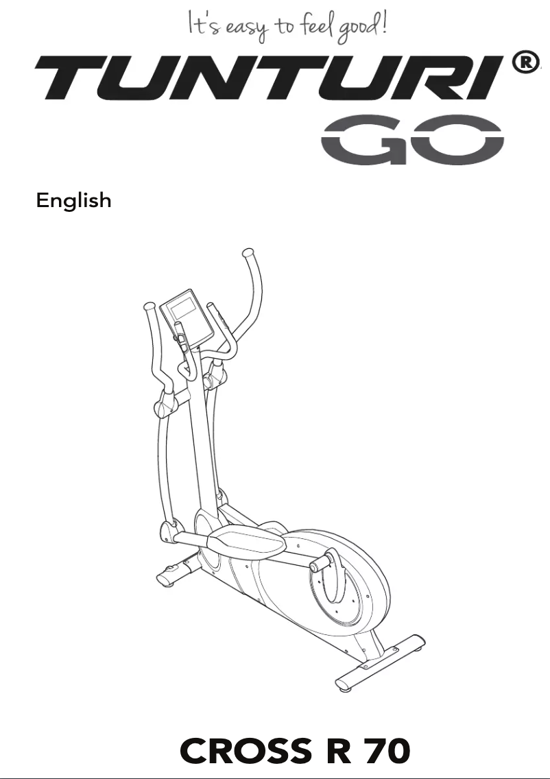 Page 1 de la notice Manuel utilisateur Tunturi Go R 70