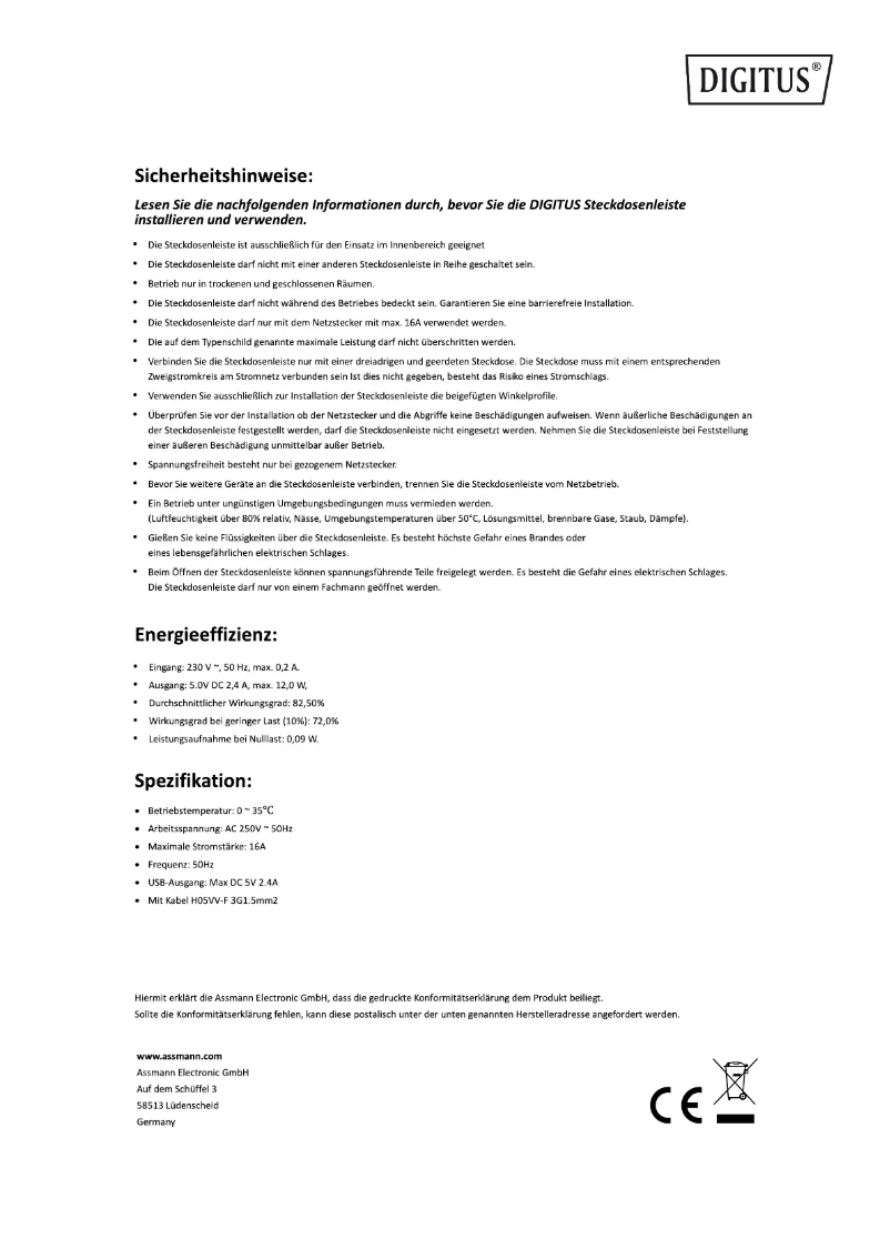 Image de la première page du manuel de l'appareil DA-70620