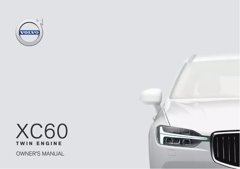 Page n°1 - Manuel utilisateur Volvo XC60 T8 (2019)