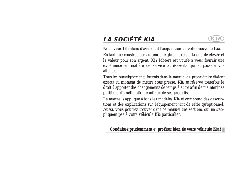 Image de la première page du manuel de l'appareil Soul (2011)