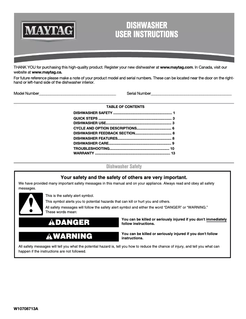 Image de la première page du manuel de l'appareil MDB8979SF