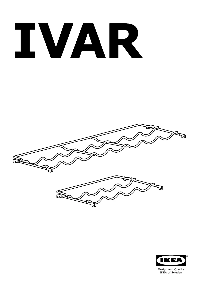 Image de la première page du manuel de l'appareil IVAR 603.102.12