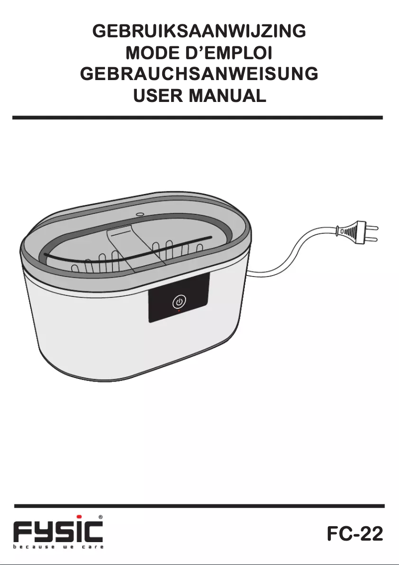 Image de la première page du manuel de l'appareil FC-22