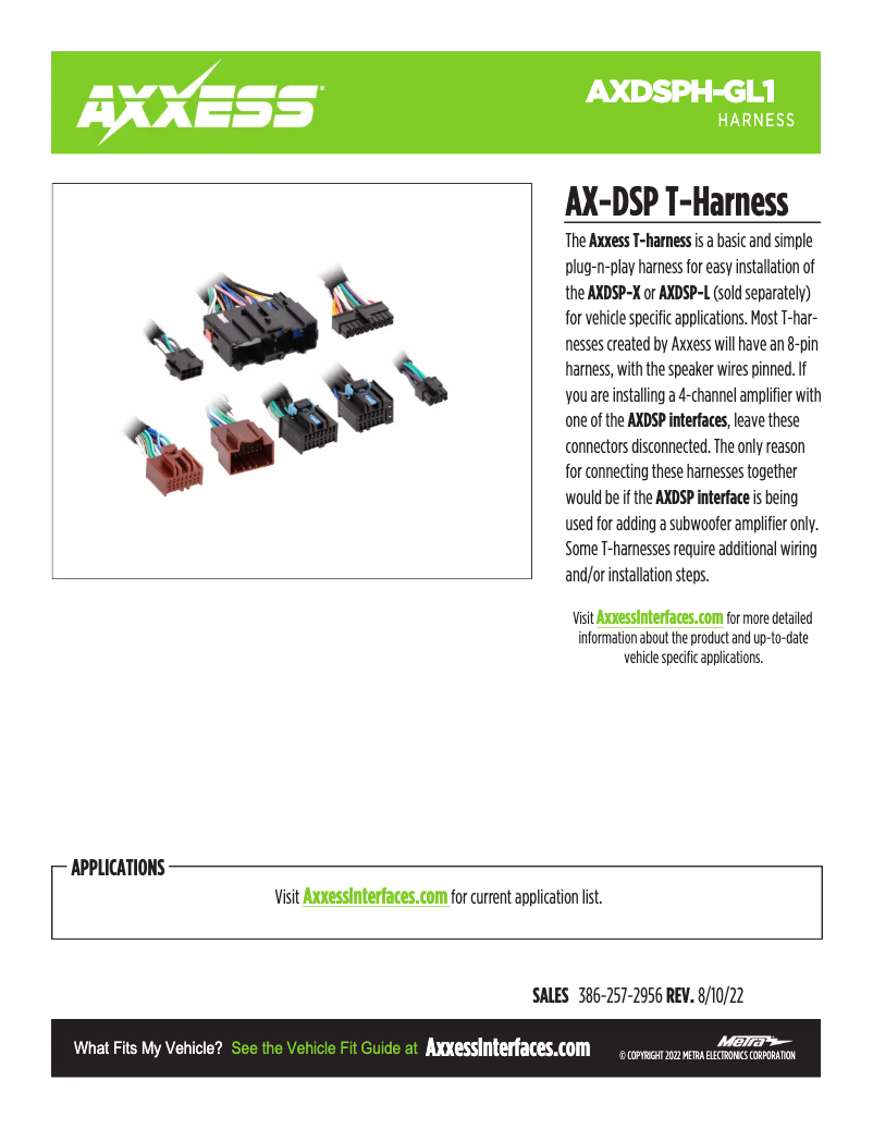 Imagen de la primera página del manual del dispositivo AXDSPH-GL1