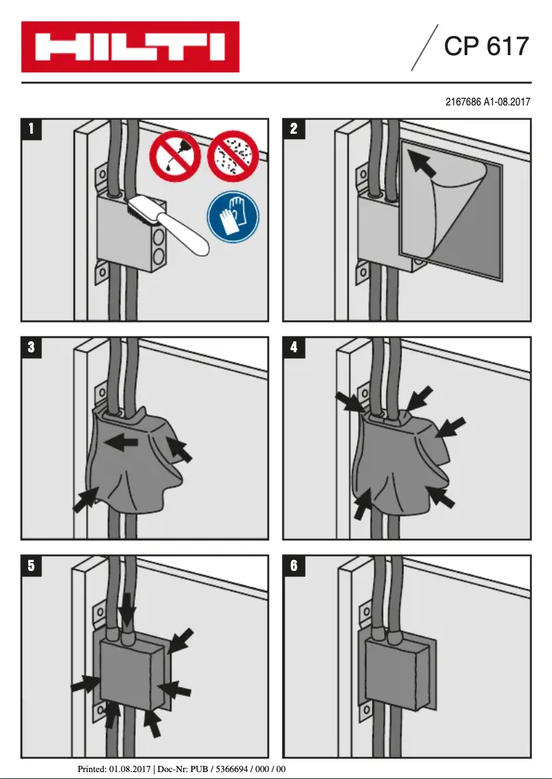 Image de la première page du manuel de l'appareil CP 617