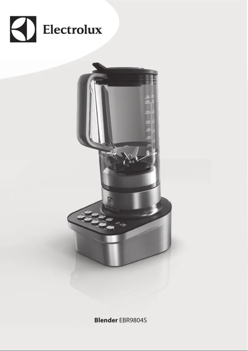 Image de la première page du manuel de l'appareil EBR9804S