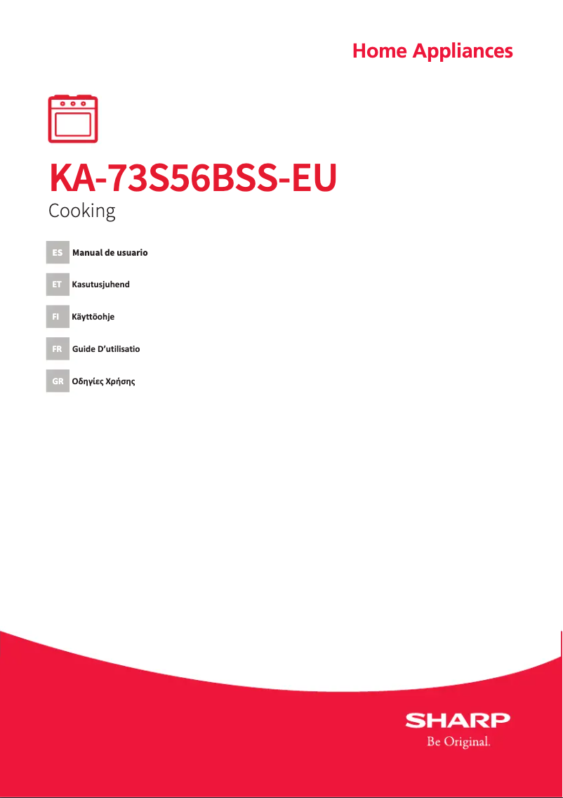 Page 1 de la notice Manuel utilisateur Sharp KA73S56BSSEU