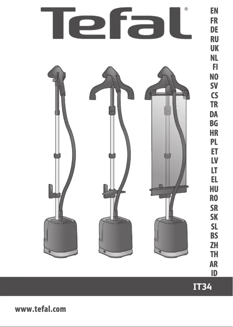 Image de la première page du manuel de l'appareil Pro Style IT3420