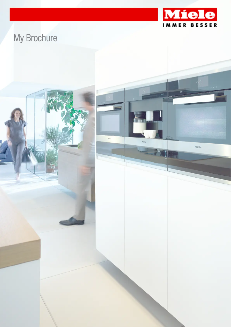 Page 1 de la notice Brochure Miele G 4998 SCVI SF