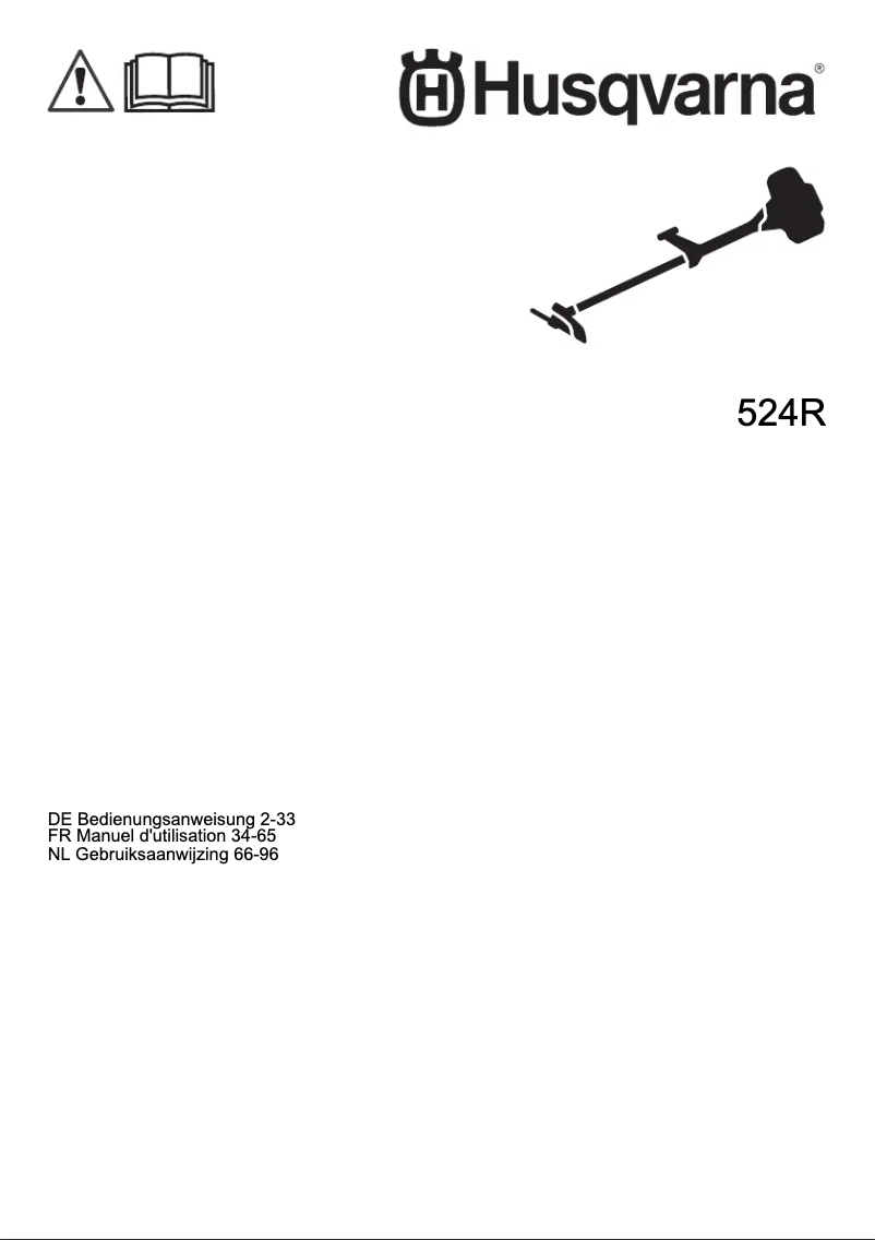 Image de la première page du manuel de l'appareil 524R