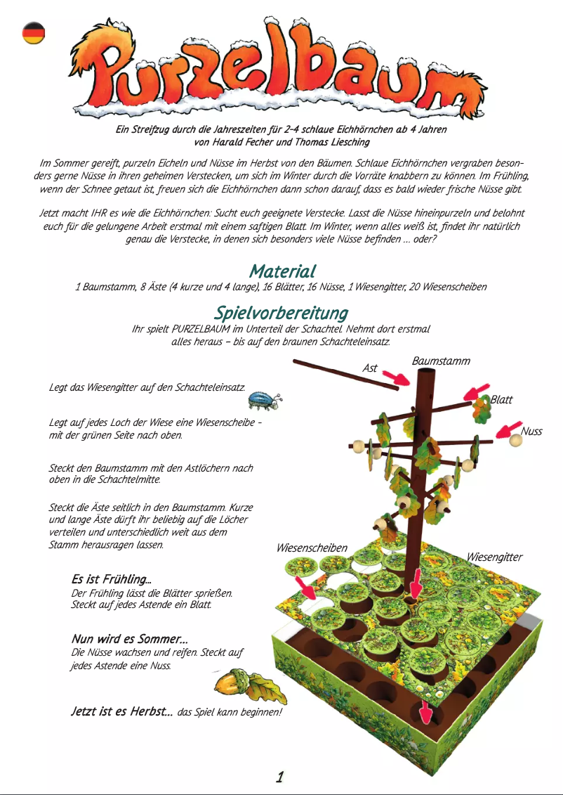 Página 1 del manual Manual de usuario Zoch Purzelbaum