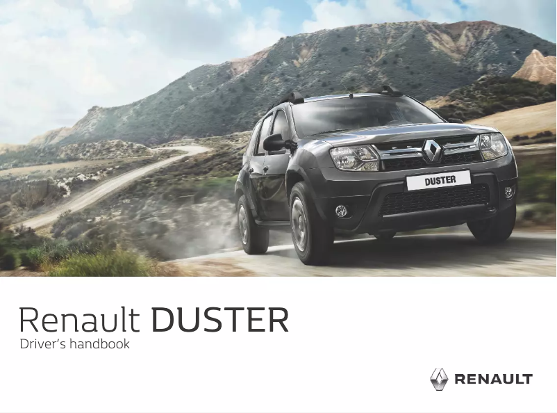 Image de la première page du manuel de l'appareil Duster (2016)