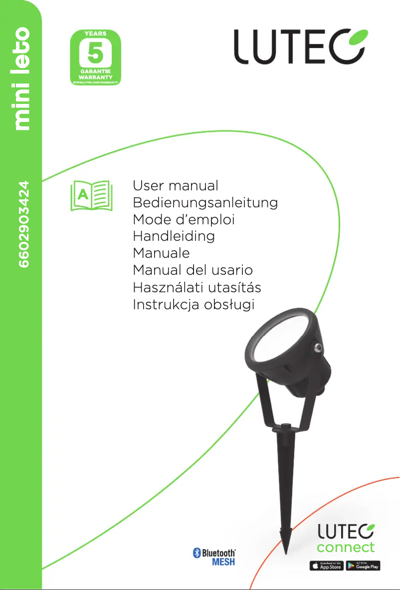 Imagen de la primera página del manual del dispositivo Mini Leto