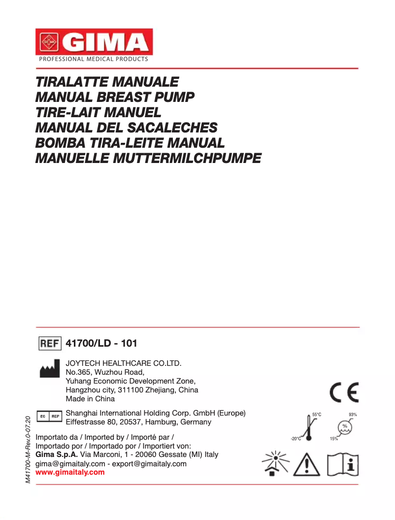 Page 1 de la notice Manuel utilisateur GIMA 41700