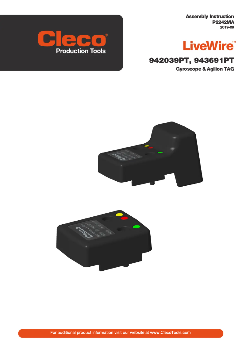 Image de la première page du manuel de l'appareil LiveWire 942039PT