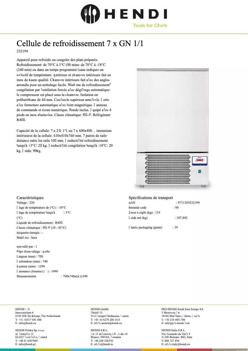 Image de la première page du manuel de l'appareil 232194