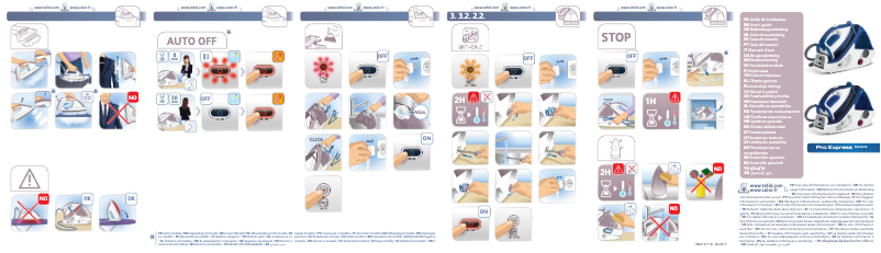 Page n°1 - Manuel utilisateur Tefal Pro Express Total GV8931