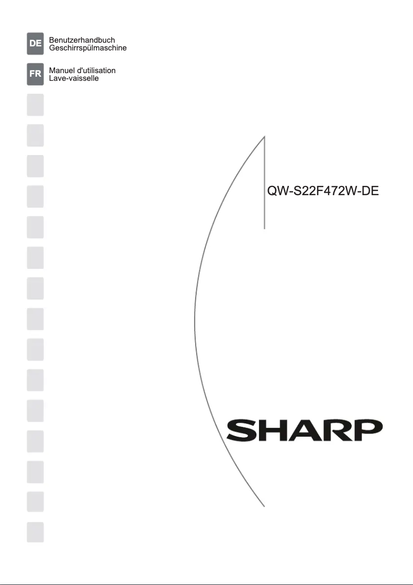 Page 1 de la notice Manuel utilisateur Sharp QW-S22F472W