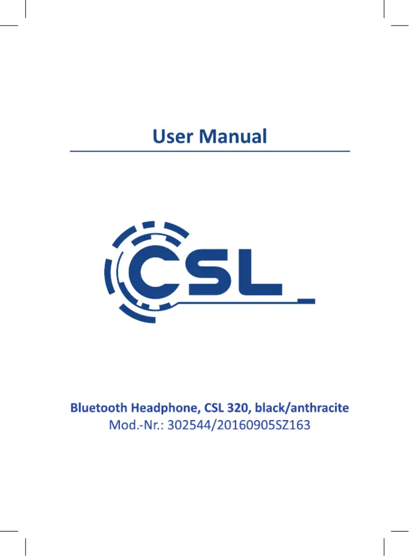 Página 1 del manual Manual de usuario CSL 302544