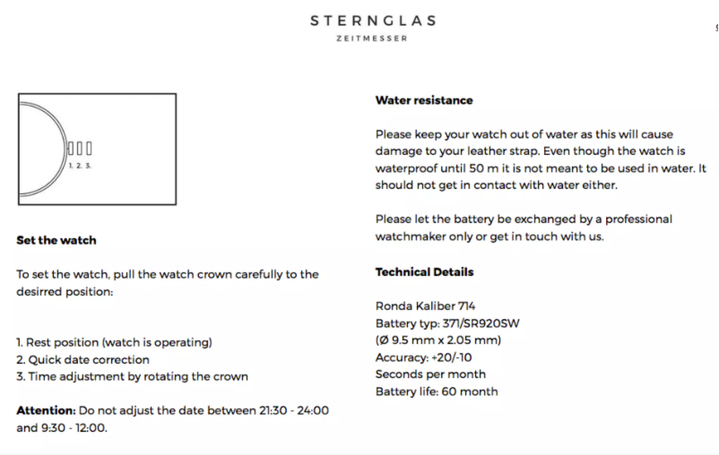 Image de la première page du manuel de l'appareil Zeitmesser