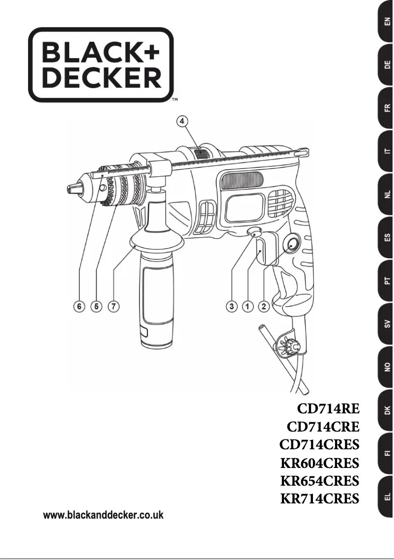 Image de la première page du manuel de l'appareil KR604CRES