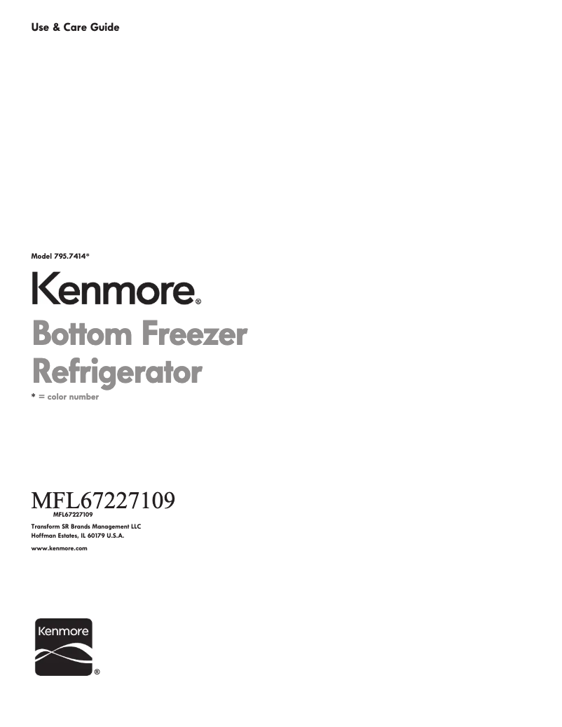 Image de la première page du manuel de l'appareil 74147