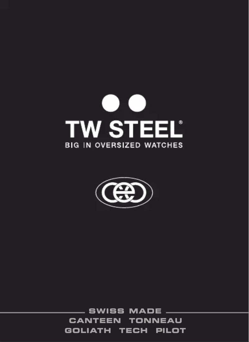Page n°1 - Manuel utilisateur TW Steel CE1024 CEO Canteen