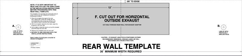 Page 1 de la notice Guide d'installation GE JNM6171DFWW