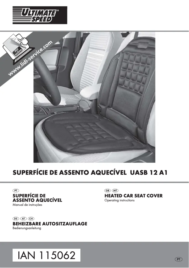 Page 1 de la notice Manuel utilisateur Ultimate Speed IAN 115062