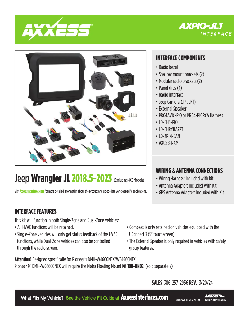 Image de la première page du manuel de l'appareil AXPIO-JL1