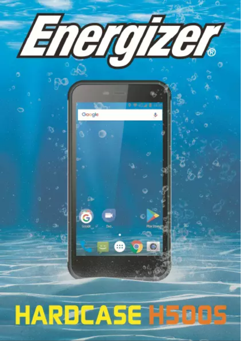 Page n°1 - Manuel utilisateur Energizer HardcaseH500S