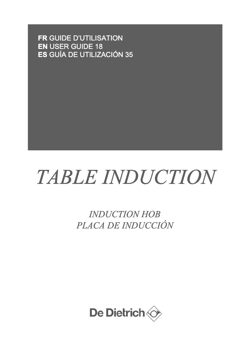 Image de la première page du manuel de l'appareil DPI7689XP