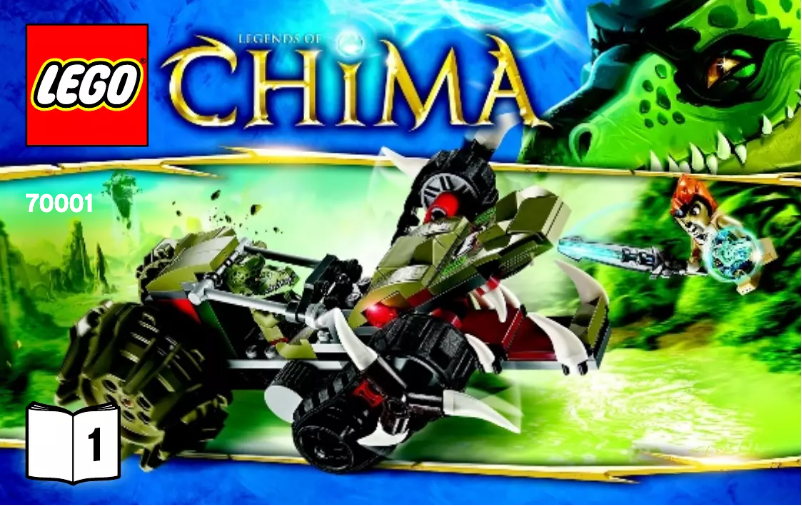 Page n°1 - Manuel utilisateur Lego Chima 70001