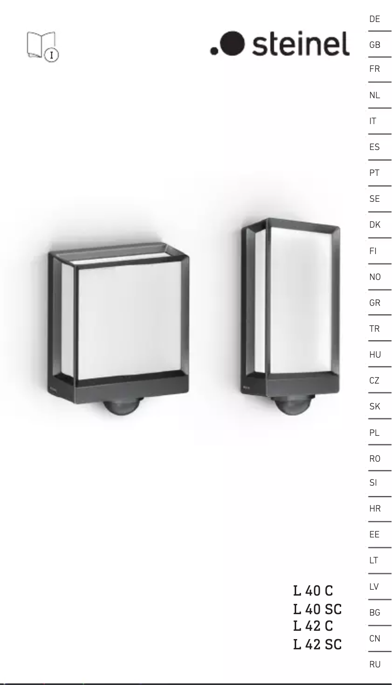 Page n°1 - Manuel utilisateur Steinel My L 40 SC