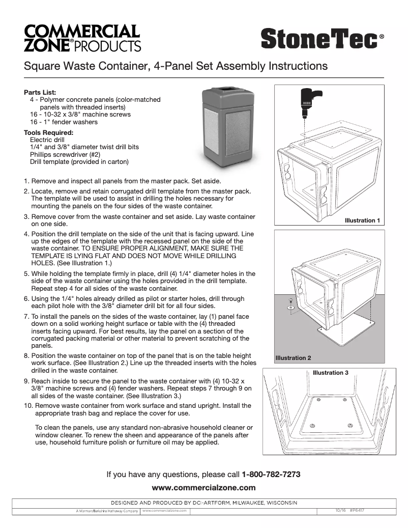 Image de la première page du manuel de l'appareil StoneTec