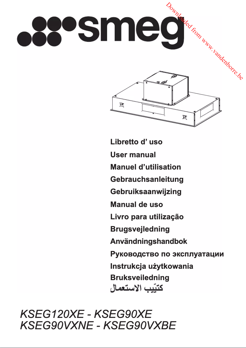 Image de la première page du manuel de l'appareil KSEG90XE