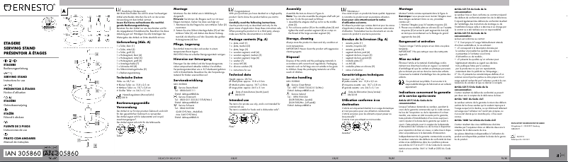 Page n°1 - Manuel utilisateur Ernesto IAN 322346