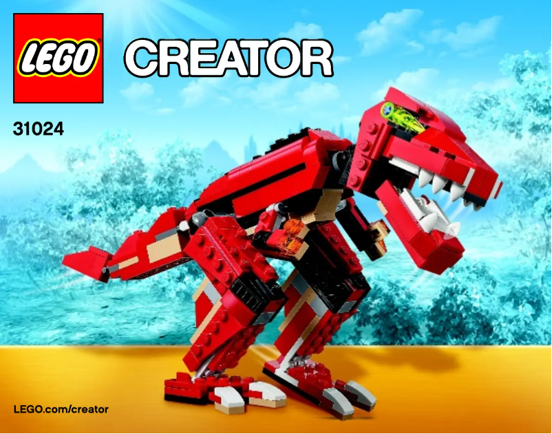 Page n°1 - Manuel utilisateur Lego Creator 31024