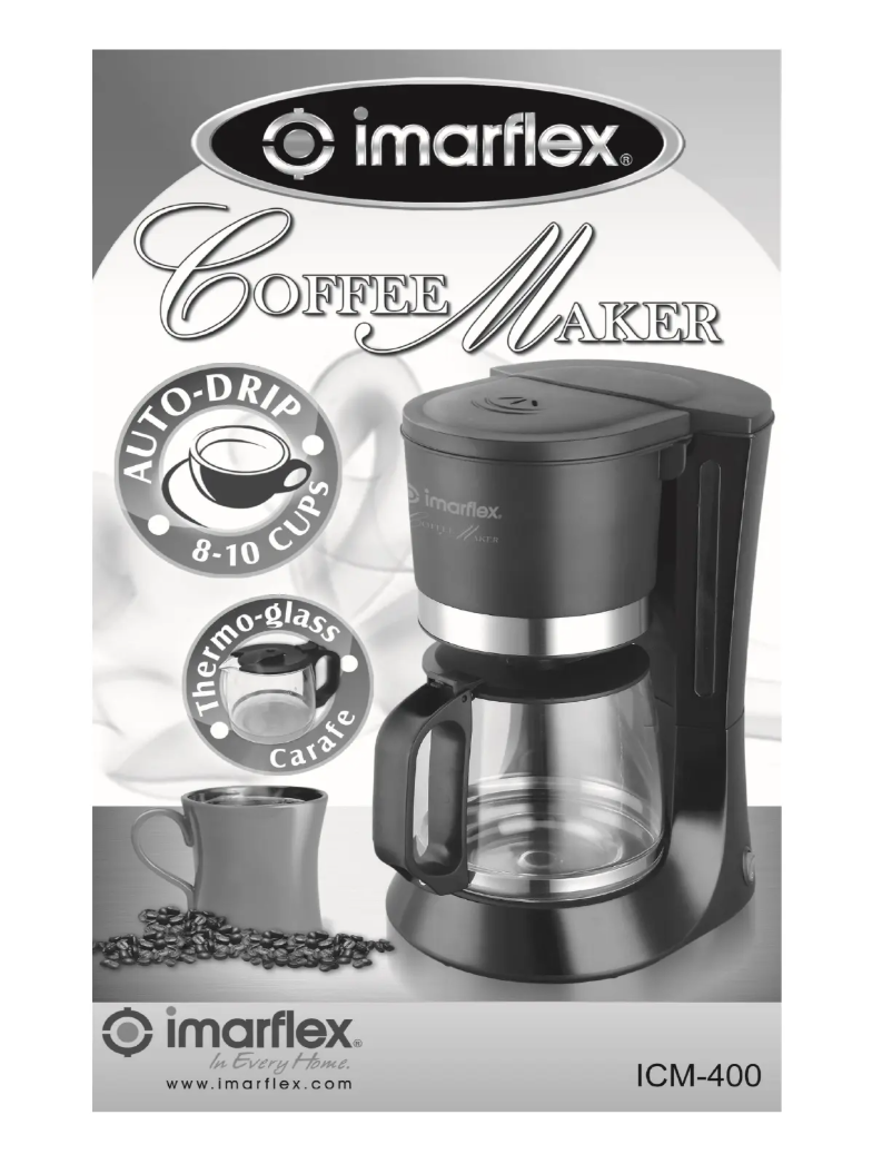 Page 1 de la notice Manuel utilisateur Imarflex ICM-400