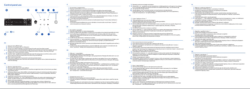 Image de la première page du manuel de l'appareil HWO60SM5B5BH