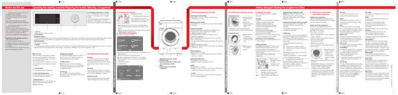Page n°1 - Manuel utilisateur Miele WCR 890 WPS
