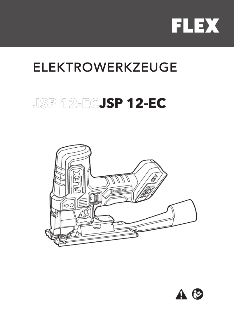Image de la première page du manuel de l'appareil JSP 12-EC C