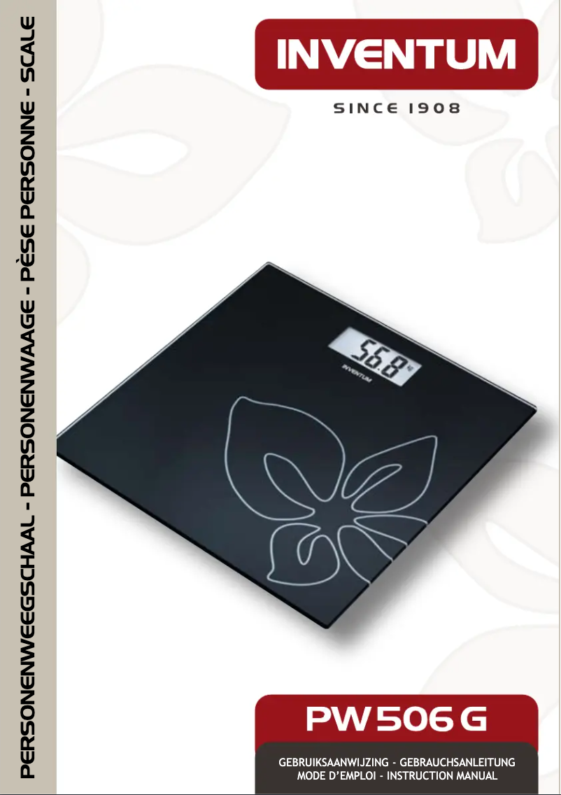 Page n°1 - Manuel utilisateur Inventum PW506G