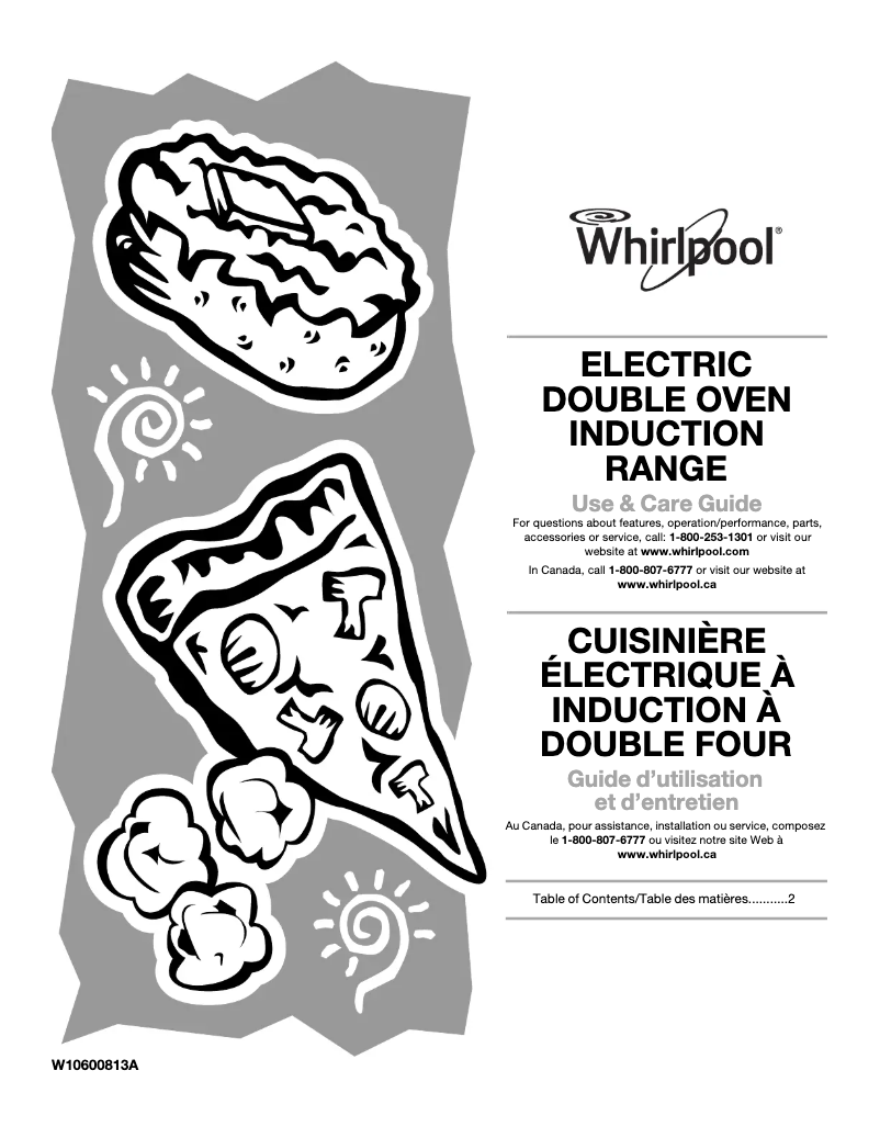 Page 1 of the manual User Manual Whirlpool WGI925C0BS