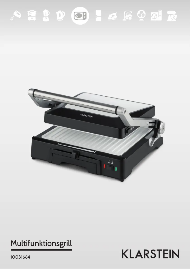Page 1 de la notice Manuel utilisateur Klarstein 10031664