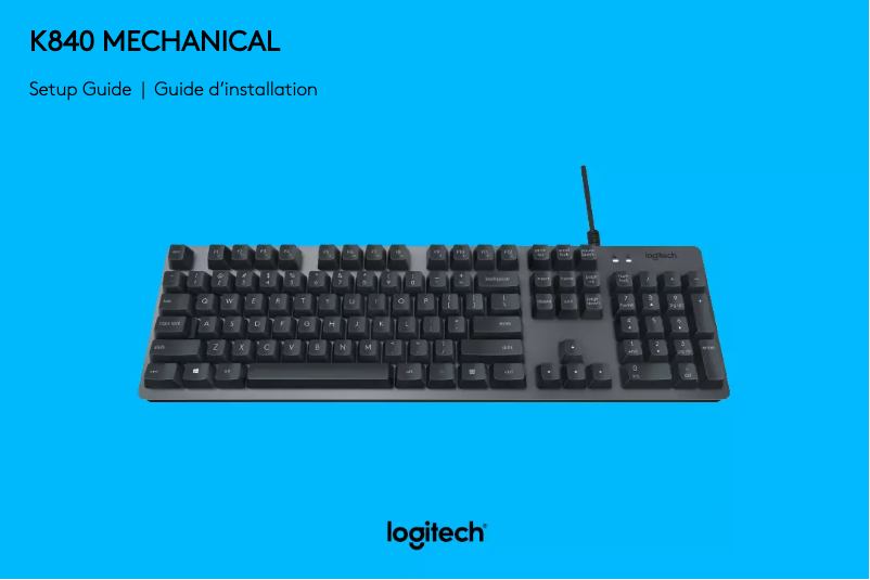 Página 1 del manual Manual de usuario Logitech K840